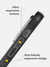 Ace Pro Clear and Black Gravity Case for iPhone 14 Plus, , large